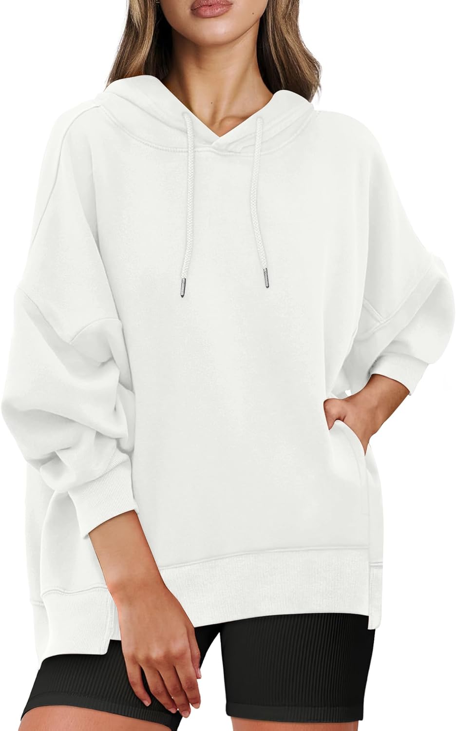 ALIMASHA Womens Hoodies Pullover loose white oversized sweatshirts 2024 Fall Sweatshirt Long Sleeve Trendy Outfits Casual Cute Pullover Tops L ALIMASHA Womens Hoodies Pullover loose white oversized sweatshirts 2024 Fall Sweatshirt Long Sleeve Trendy Outfits Casual Cute Pullover Tops L