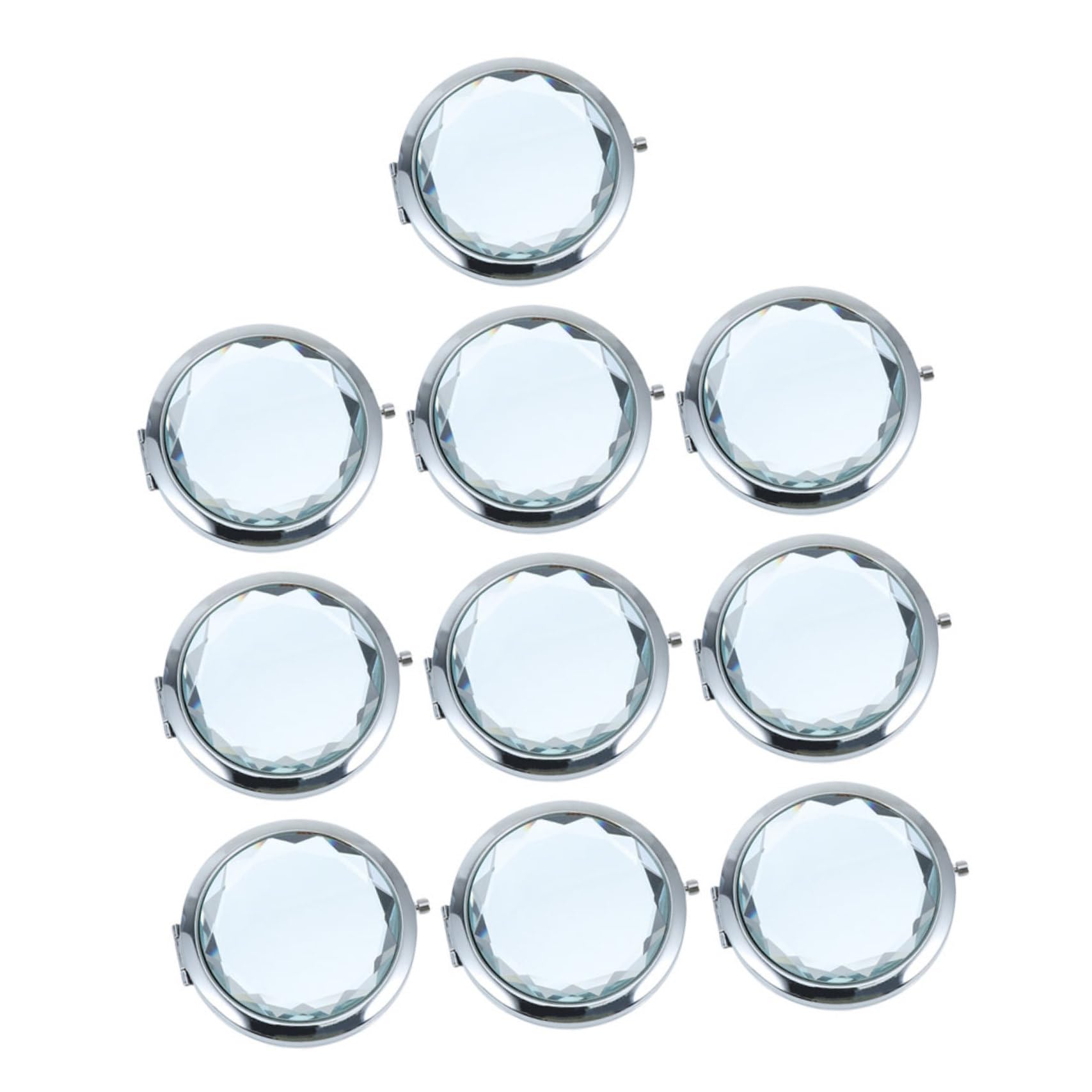Miroir de Maquillage Compact pour Retouches Express en Voyage et au Bureau