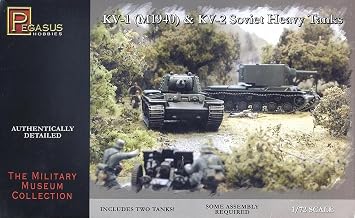 Pegasus Hobby KV-1 M1940 & KV-2 Soviet Heavy Tanks