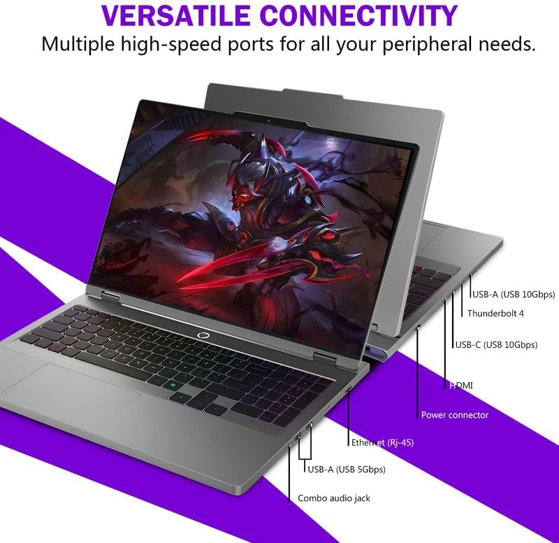 Lenovo Legion 5i 16" Gaming Laptop, 240Hz IPS Display, Intel Ultra 9 275HX, NVIDIA RTX 5060, 32GB DDR5• 1TB SSD• Wi-Fi 7• Thunderbolt 4, RGB Backlit, Windows 11 Pro, MS Office 2021, Seibosfy - Image 7