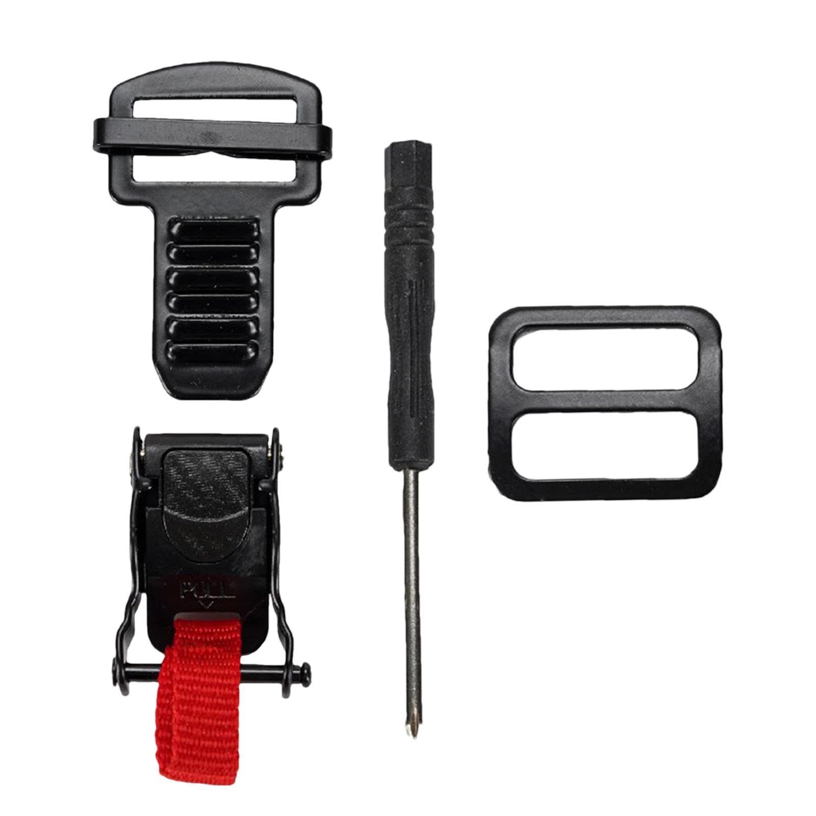 Kit fibbia a sgancio rapido per caschi da moto, per caschi sicuri con clip a sgancio rapido a doppia D | Fibbia a sgancio rapido veloce, per caschi da moto da indossare ogni giorno