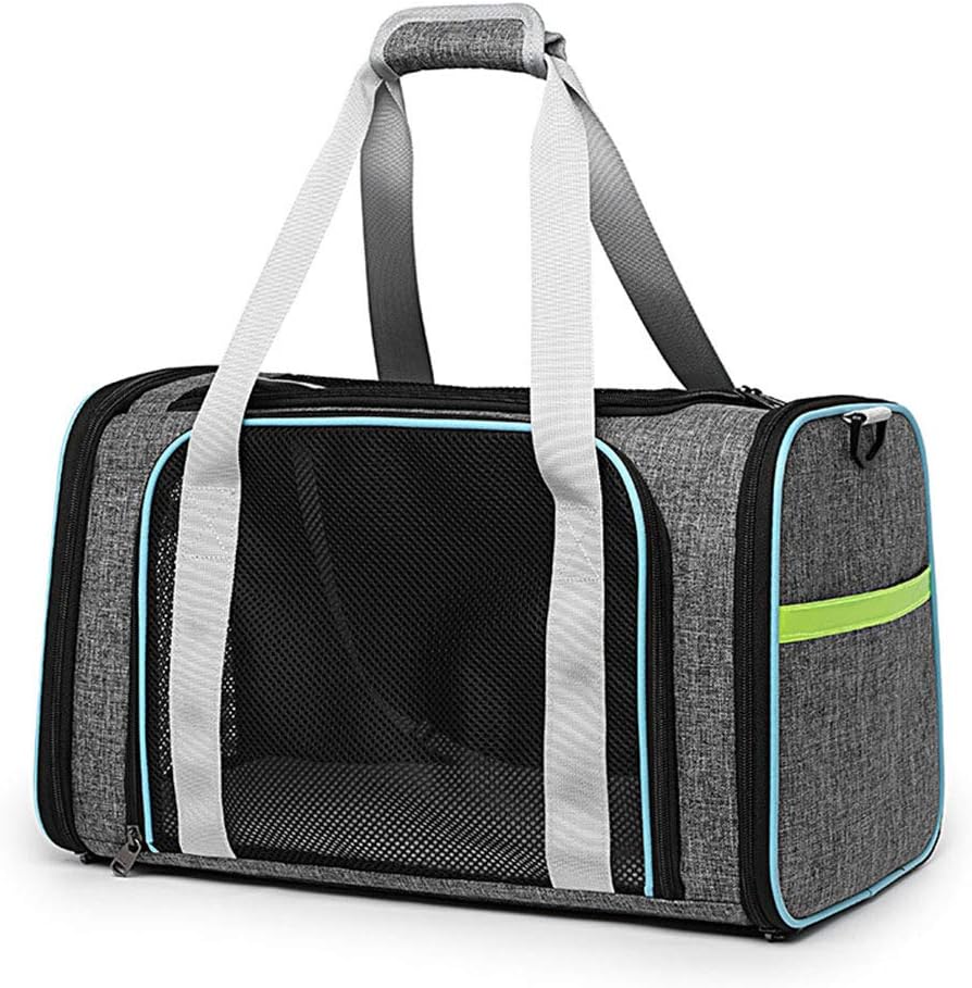 BETOP HOUSE Soft-Sided Airline Approval Pet Travel Carrier Bag for Dogs and Cats, Medium