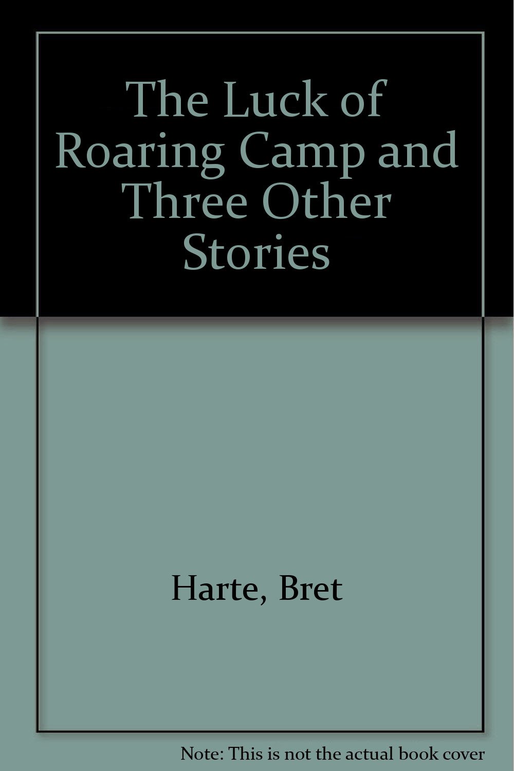 Luck of Roaring Camp Bret Harte 9780531010723 Books