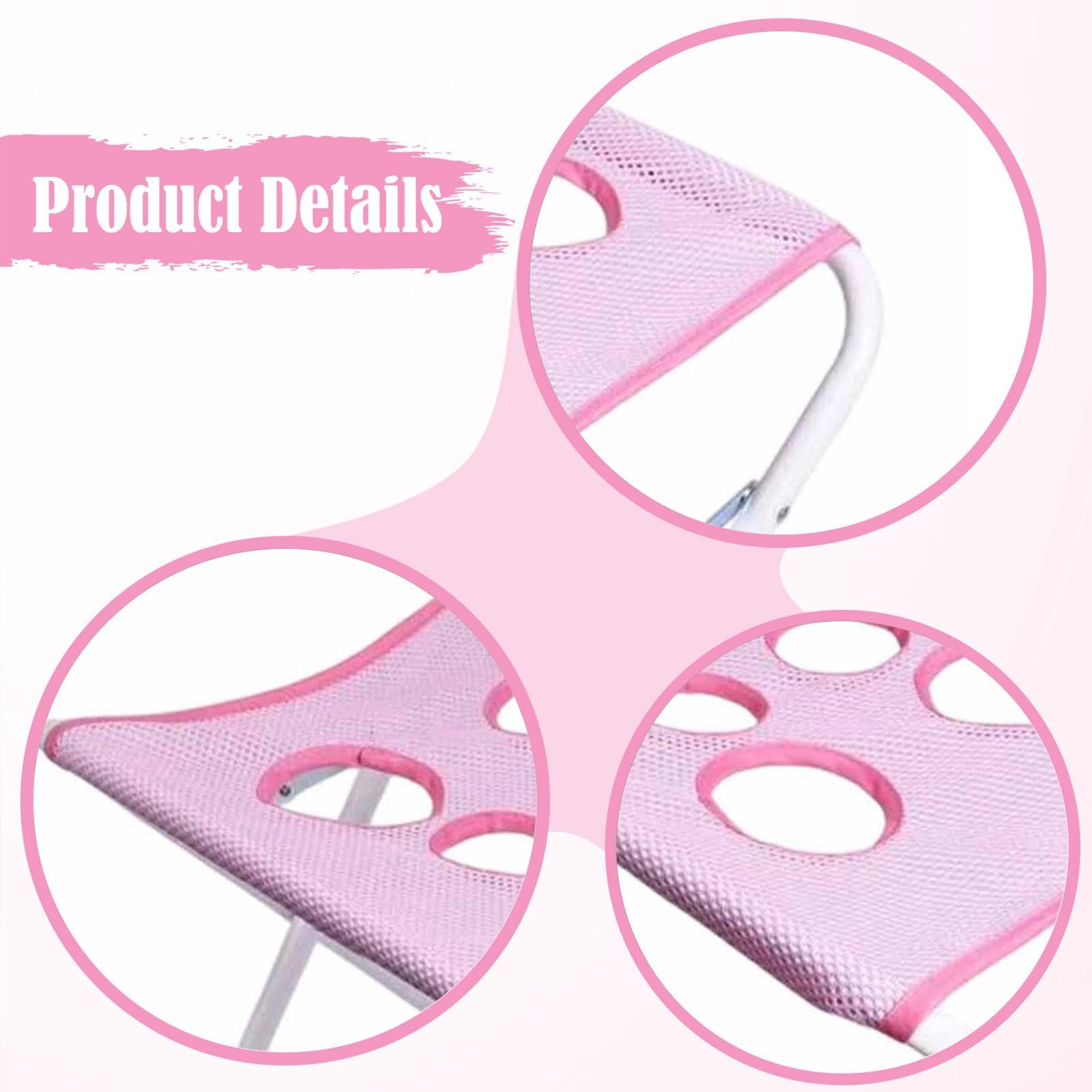 Mesa de Peluquería para Mascotas Mesa para Baño Soporte Desmontable Marco Ergonómico Funda Resistente Estructura Antideslizante Adecuada para Limpieza