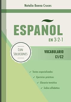 Espanol en 3-2-1 Vocabulario C1/C2 Spanish Edition