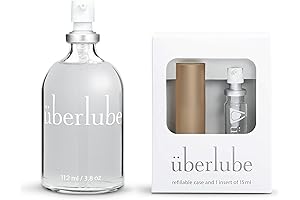 Uberlube Home and Travel Bundle - Bronze Gold Travel Lube Kit +...