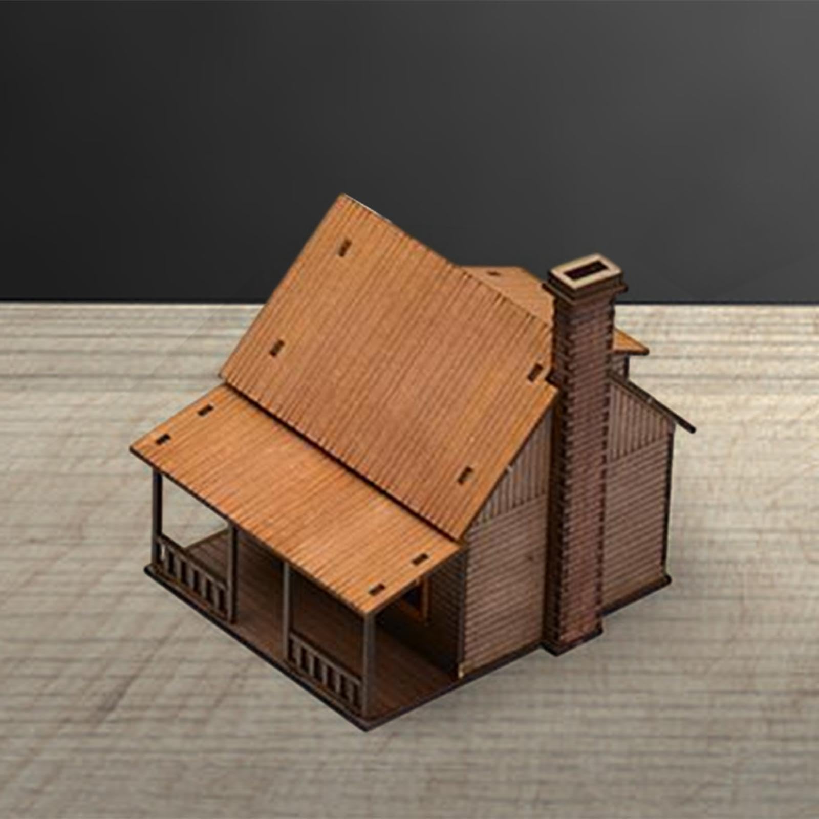 Harilla 1:72 Échelle Architecture Bâtiment Maquettes Paysage Matériaux de Construction Collection Ornements Oo Échelle Démontage pour Diorama Mise En Page, Style un