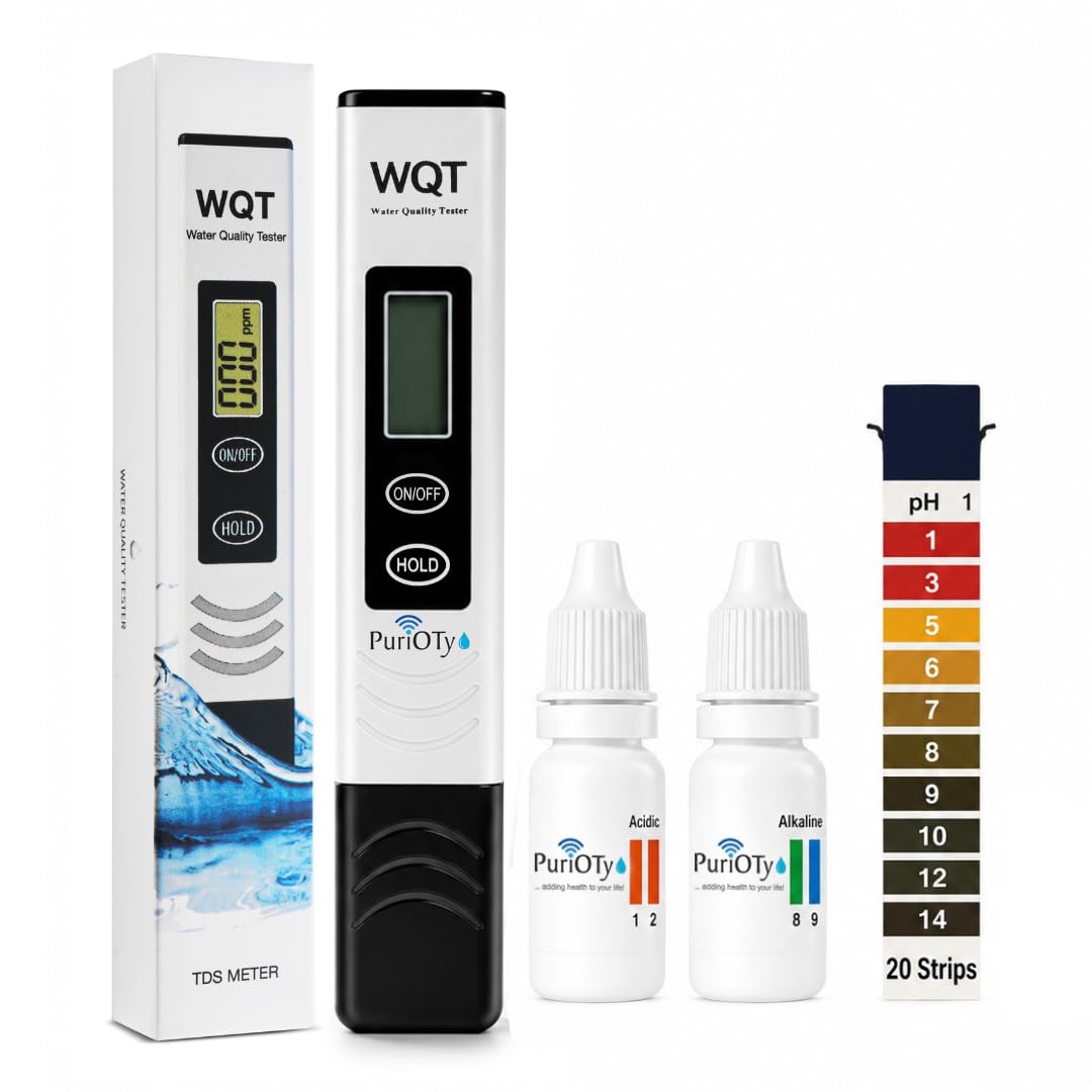 New TDS Meter Kit | Water Quality Tester with pH Test Strips | Includes pH 3 Buffer Solution & pH 11 Buffer Solution | Ideal for RO Water Testing, Aquariums & Laboratories-image-8