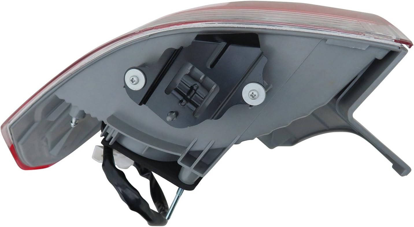TYC Left Tail Light Assembly Compatible with 2009-2012 Toyota Venza