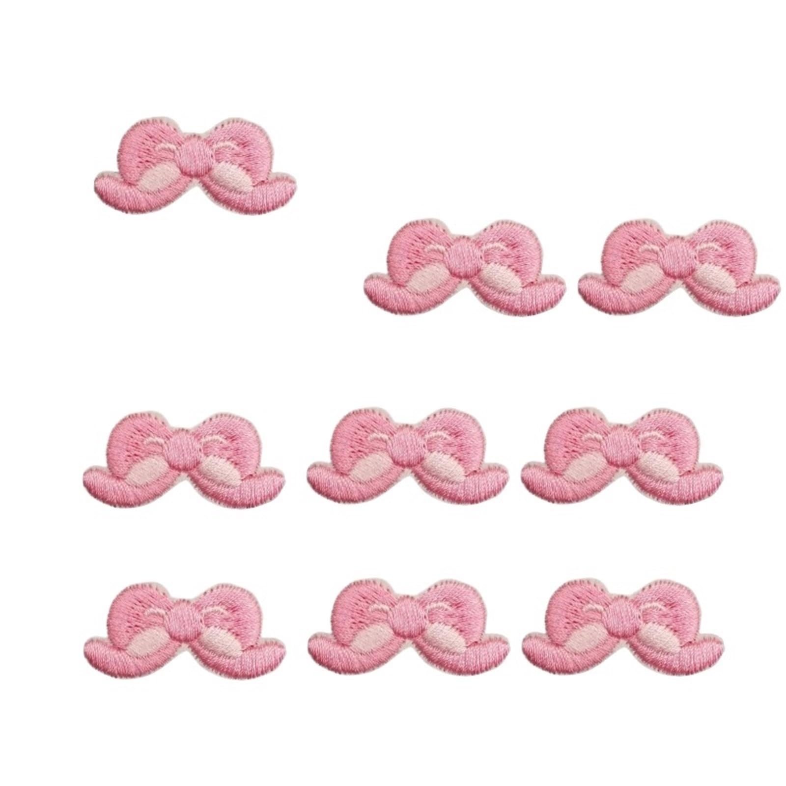 Wtaxbh Color 3 Iron On Patches 10Pcs Of Multiple Polyester Flower Pattern Embroidery Patches,Can Diy Phone Cases,Hat(Color 3)
