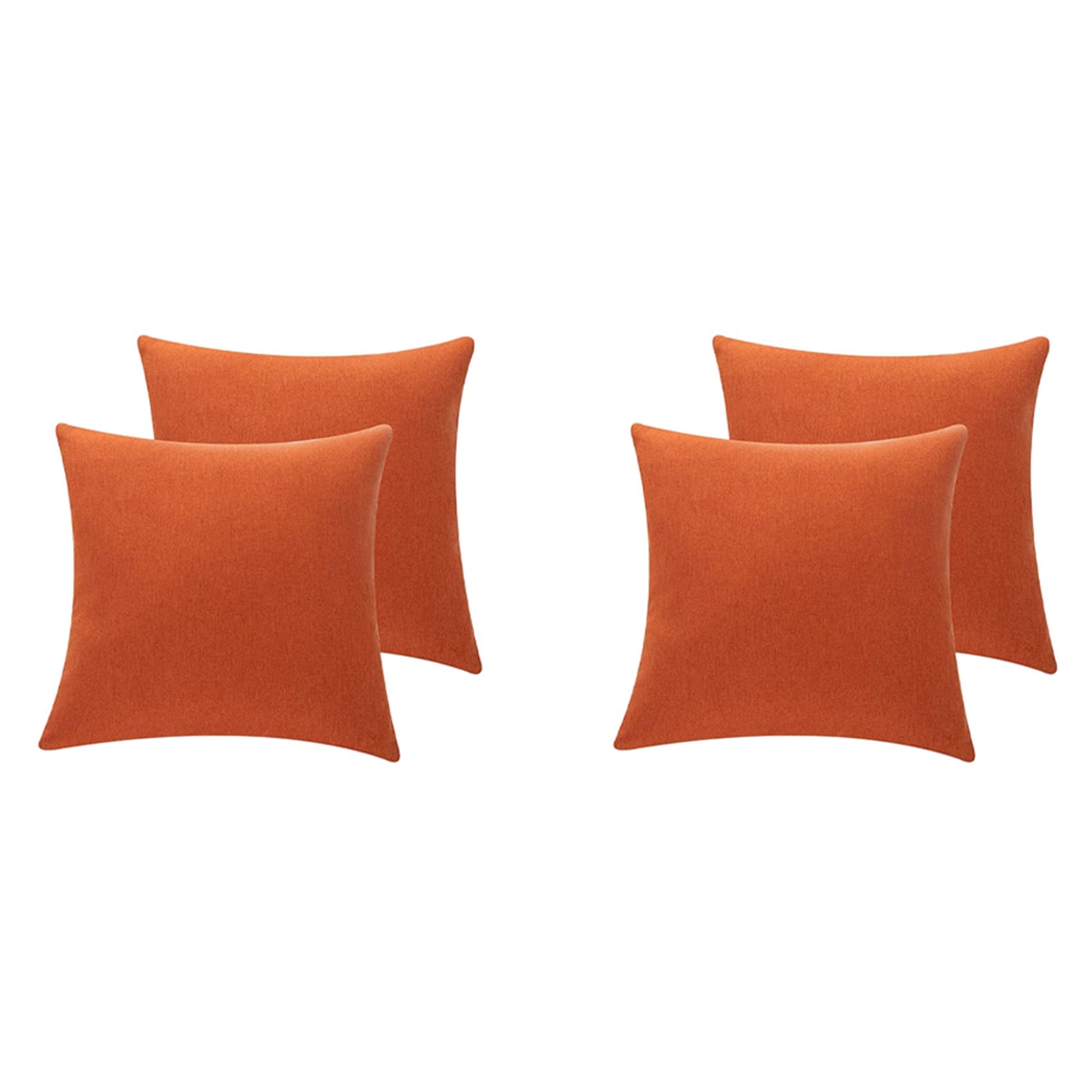 Hndhbfgrt 6Pcs Outdoor Waterproof Throw Pillow Covers Water Garden Chair Cushion Case for Couch Decoration 18X18 Inches