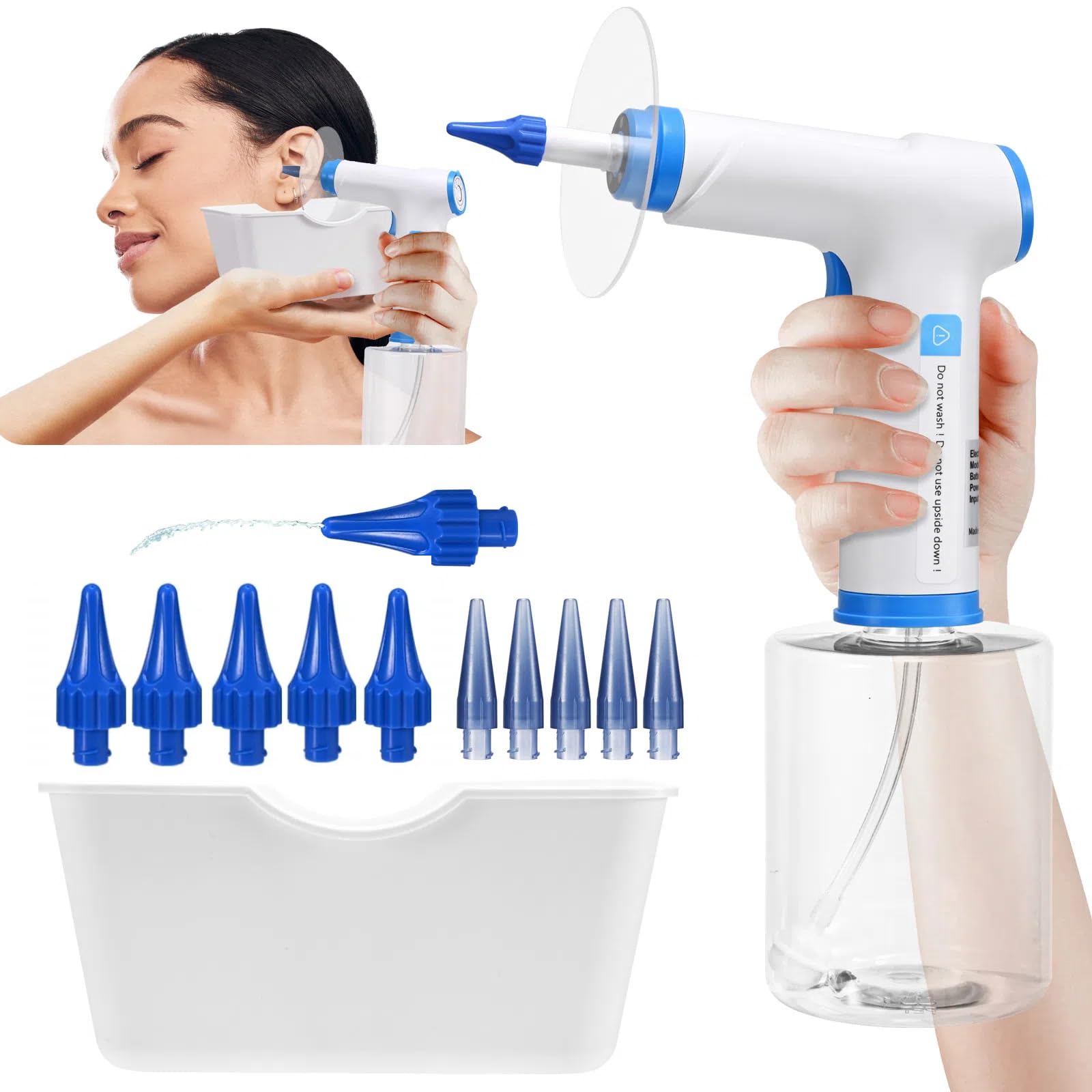 Nettoyeur D'Oreilles Électrique Automatique – Aspirateur à Eau Et Cérumen – Portable Et Pratique – Neuf