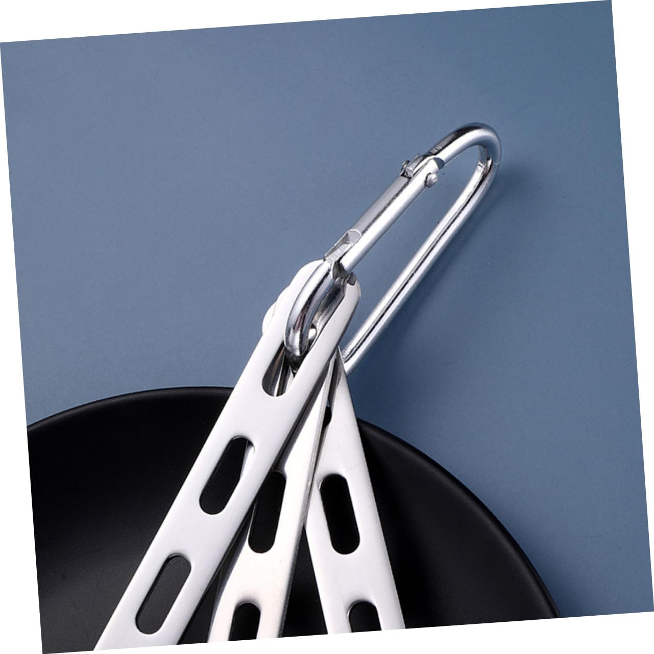 BESPORTBLE 3sets Posate Portatili Acciaio Inossidabile Per Viaggi Utensili Riutilizzabili Per Picnic Escursioni e Campeggio Include Cucchiaio Forchetta e Coltello Facile Da Trasportare e