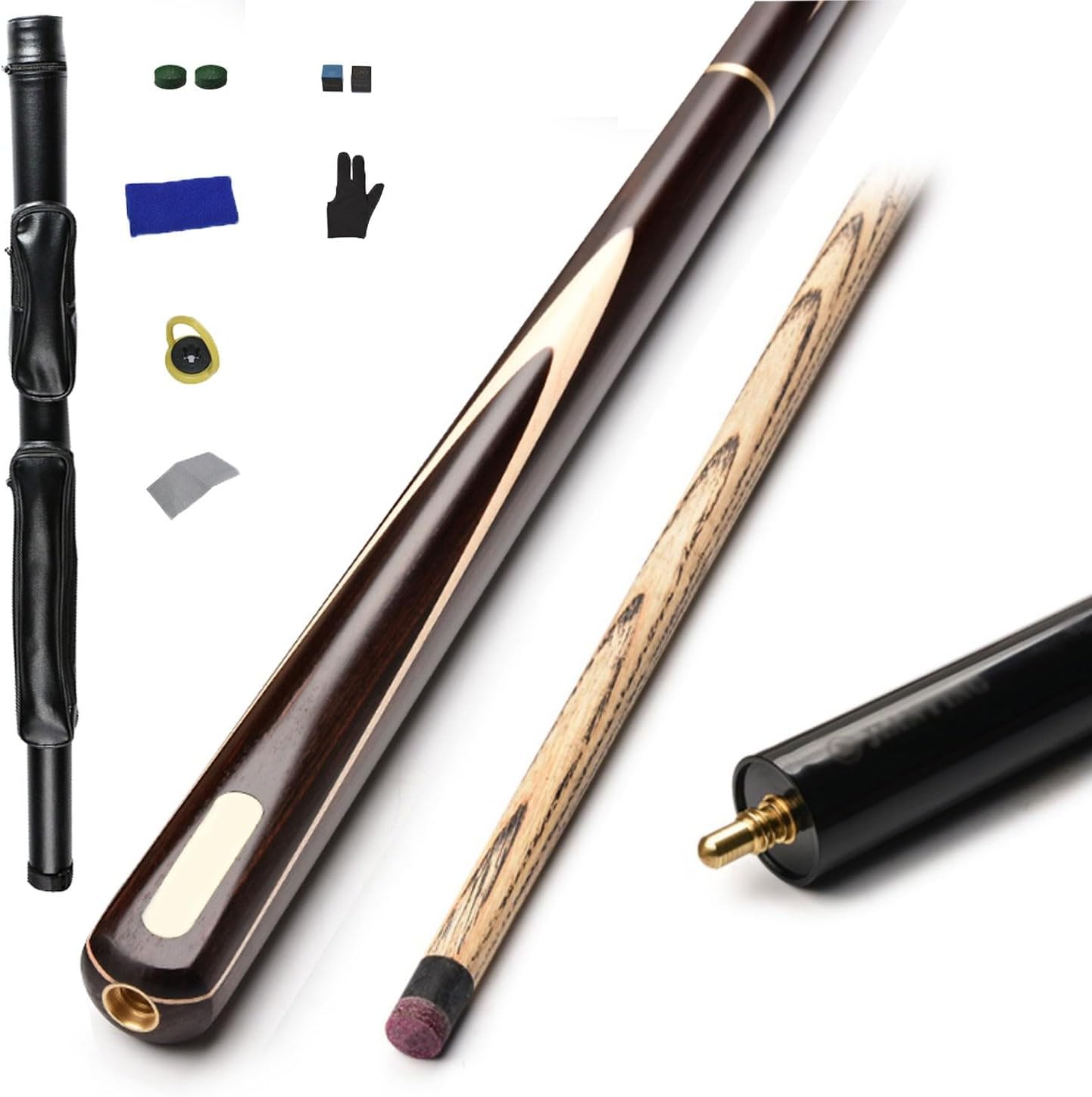 VeroCh one Piece Pool cues Set of 43/4 Billiard cue Small