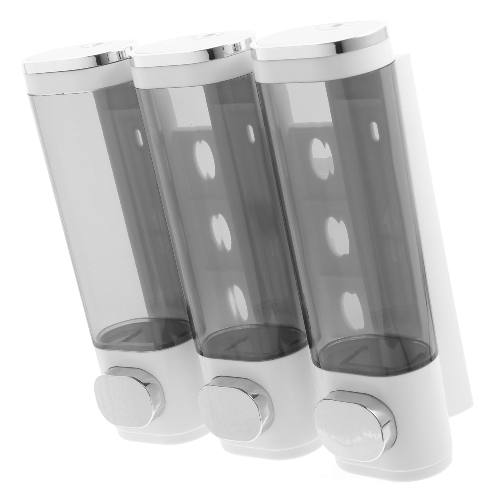 Ciieeo Dispensador de Jabón de Pared Manual de Cámaras Dispensador de Champú para Ducha Adecuado para Baño y Cocina y Champú