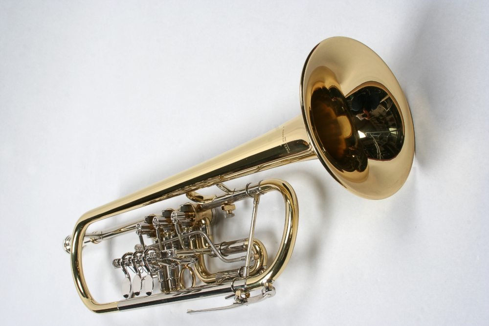 Konzert Trompete, Drehventile, Koffer, Mundstück