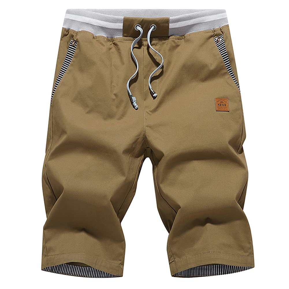Tansozer Kurze Hosen Herren Shorts Herren Sommer Chino Gummizug