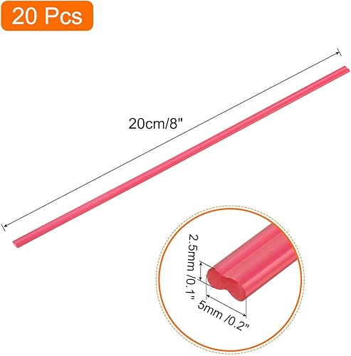 Miniatura 2 de MECCANIXITY 20 varillas de soldadura de plástico de 8 pulgadas, tiras de soldadura PP, varillas de soldador para parachoques de automóvil,