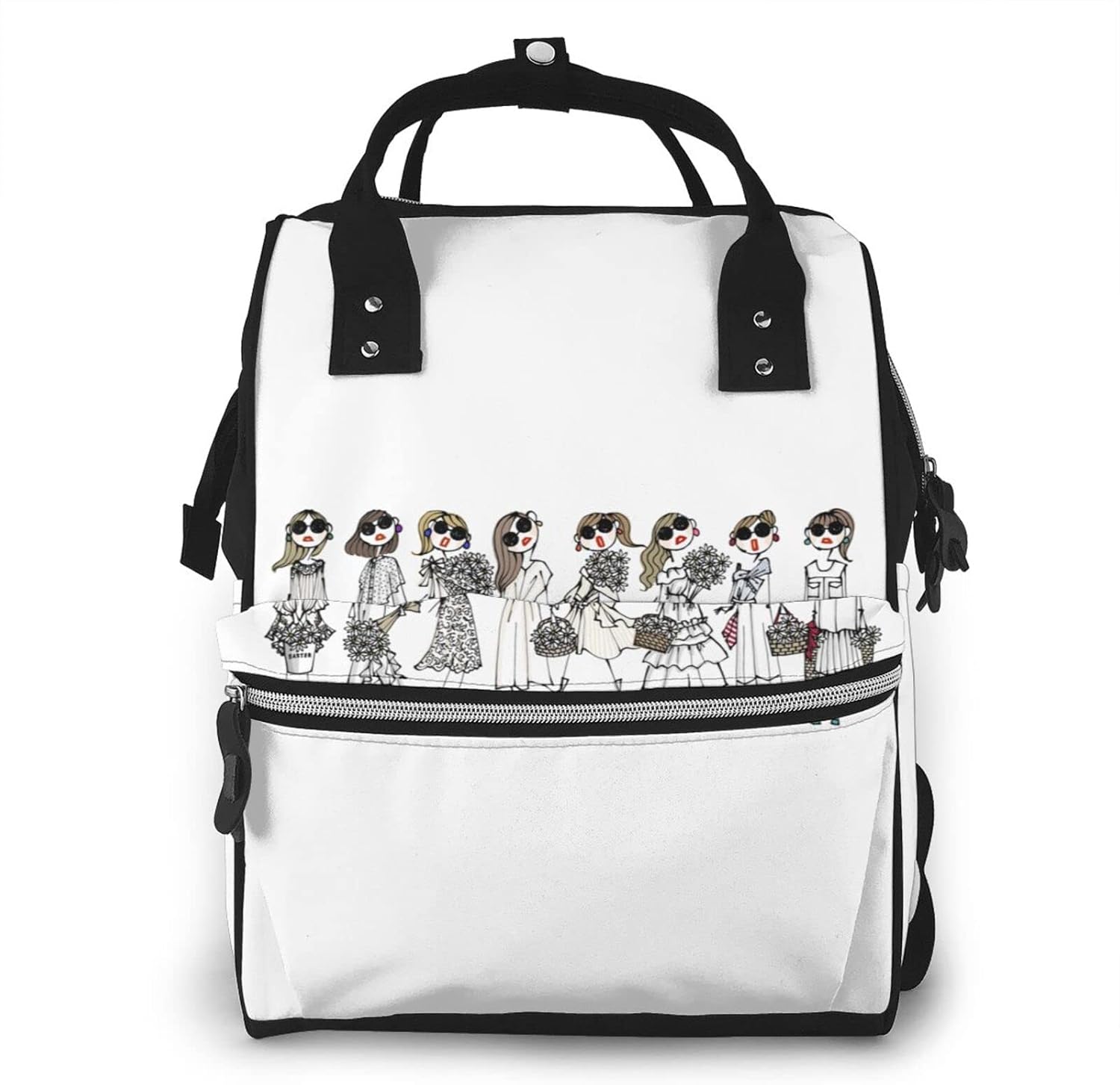 Daichi Miura ディズニープリンセス マミーバッグバックパックレディファッションアダルトかわいい軽量防水防水加工トラベル Daichi Miura ディズニープリンセス マミーバッグバックパックレディファッションアダルトかわいい軽量防水防水加工トラベル