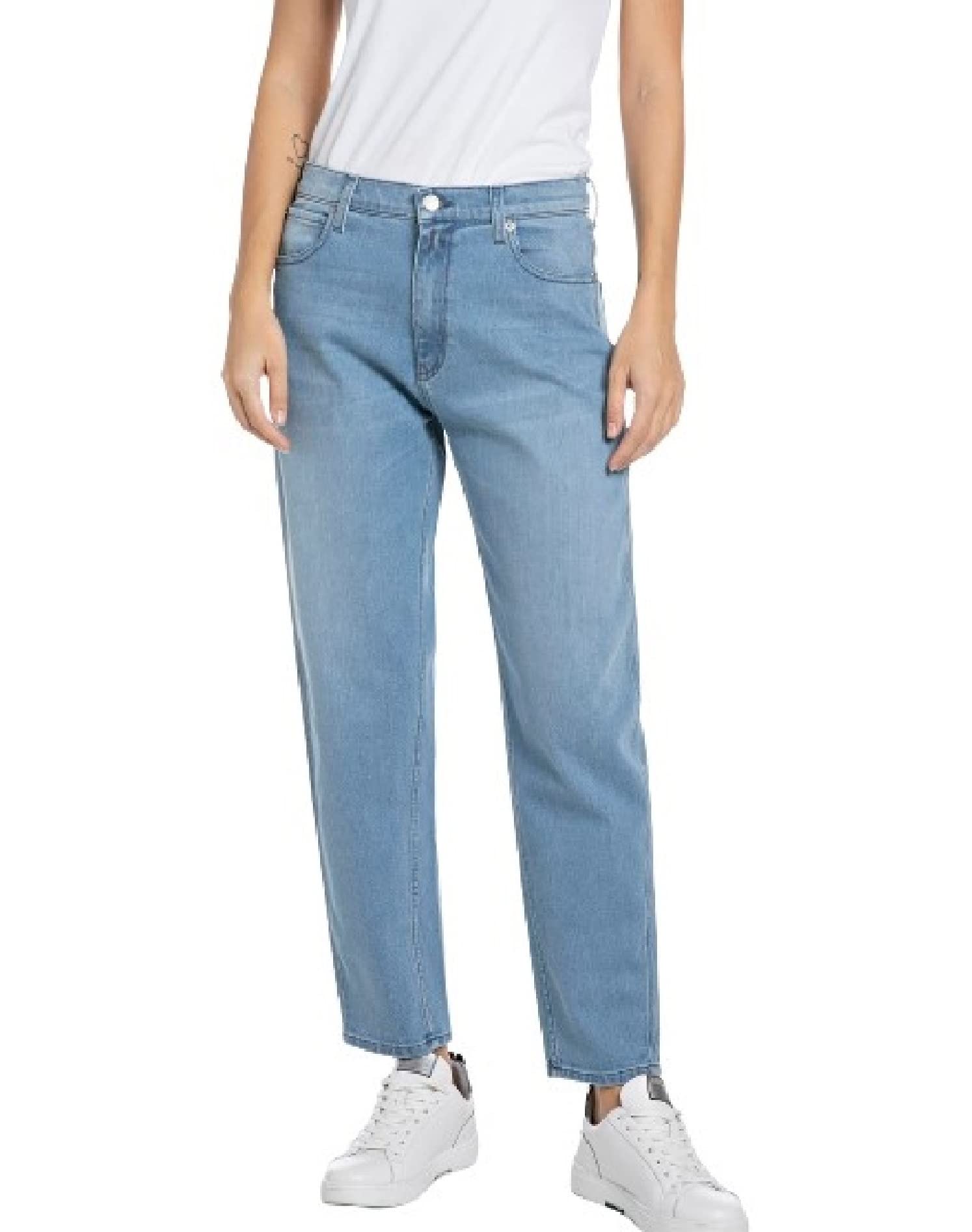 REPLAY Damen Jeans Keida Baloon-Fit, Light Blue 010 (Blau), 29W / 30L