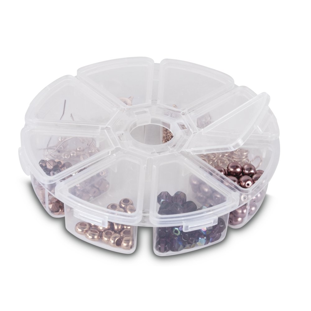 HofferRuffer Schmuckschatulle Mit Schublade – 2-etagiger Schmuck-Organizer Aus Kunstleder, Ideal Für Ohrringe, Ringe Und Ketten