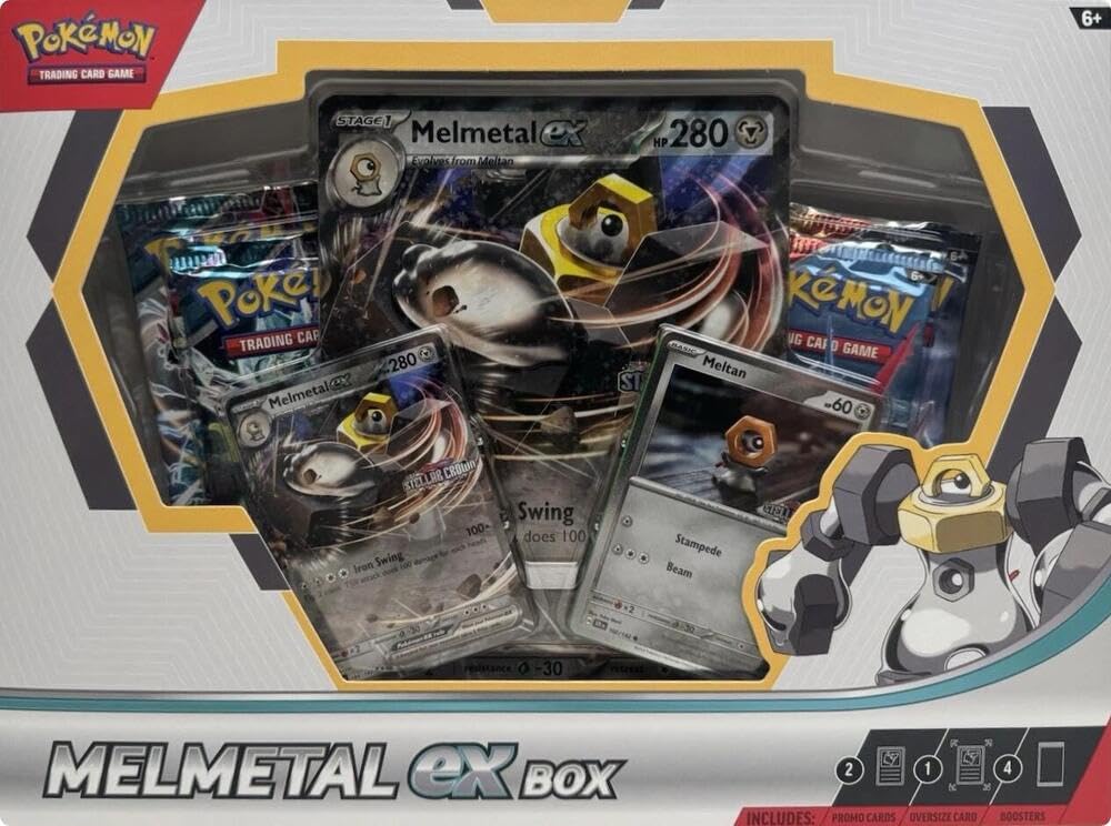Amazon.com: Pokemon TCG: Melmetal ex Box