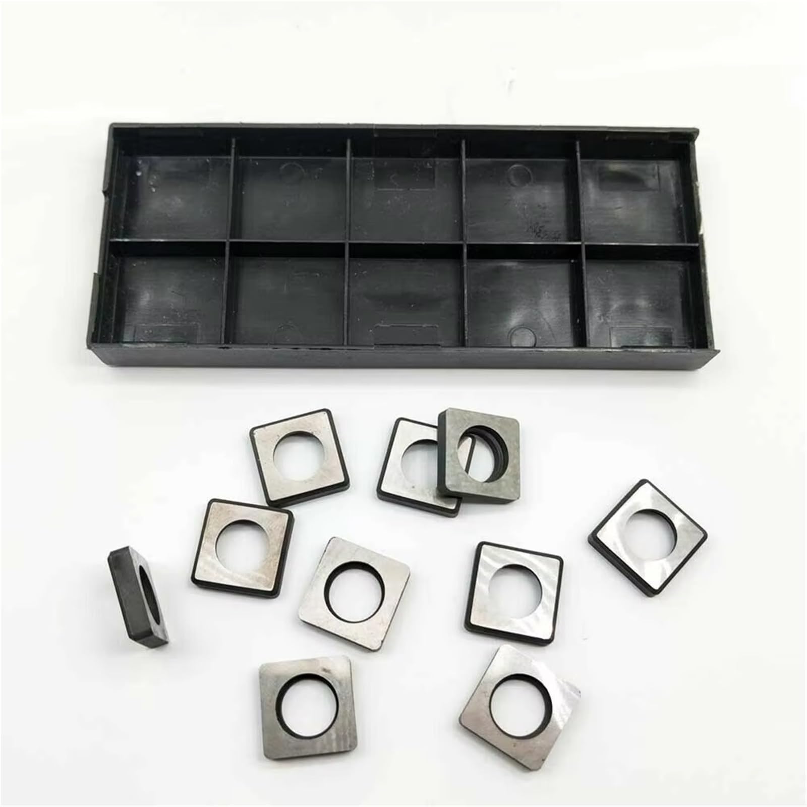 10PCS MS1904 Hartmetalleinsätze Unterlegscheiben Sitzplatten Für Werkzeughalter
