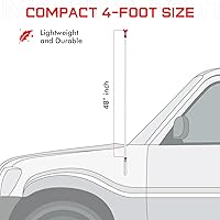 Vista 3 de Prostick - Antena de radio CB (4 pies, fibra de vidrio de 1000 vatios)