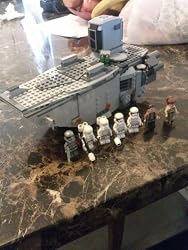 Amazon.com: LEGO Star Wars First Order Transporter 75103 Building Kit ...
