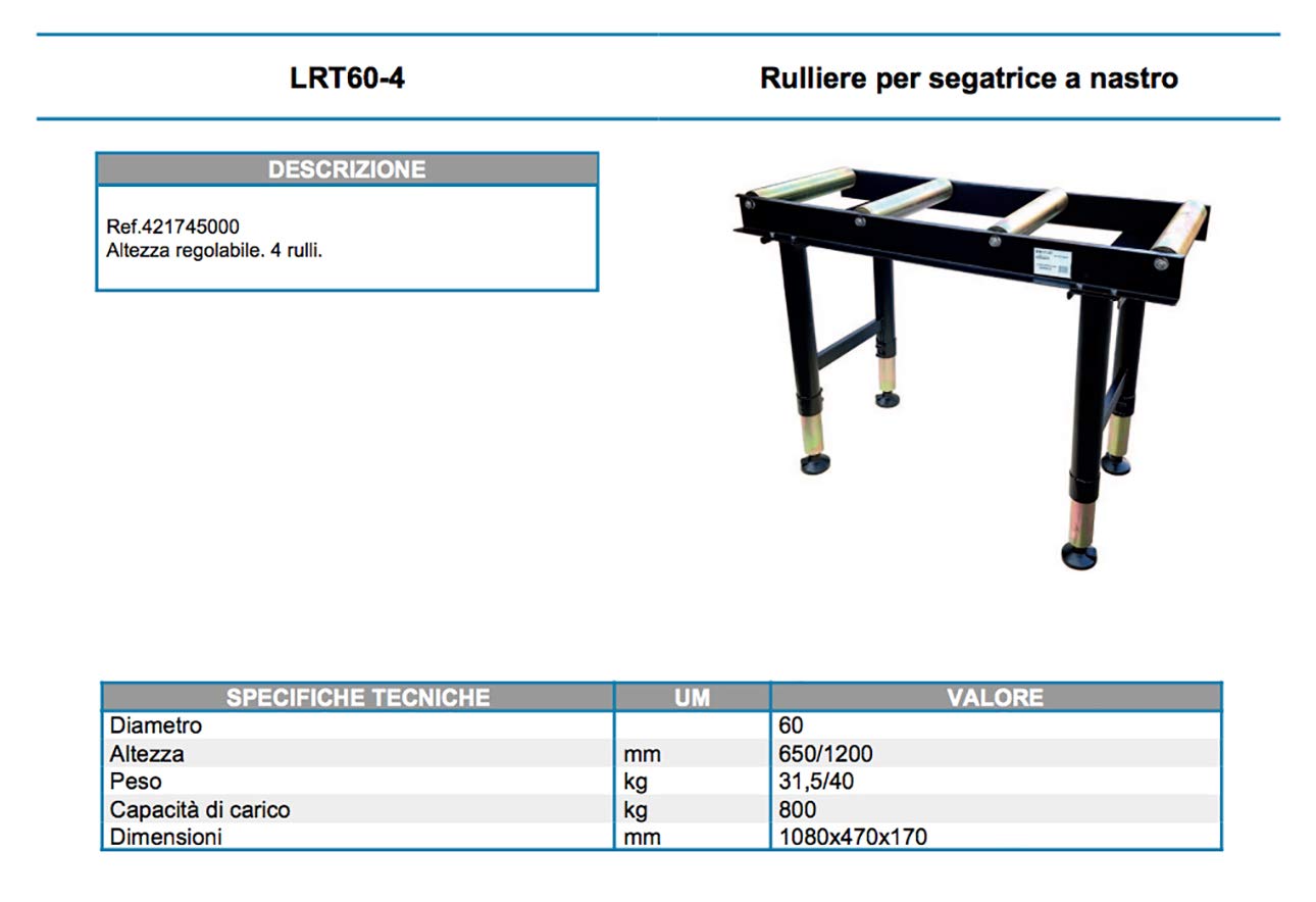 Soporte camino rodillo belflex lrt604 1080mm