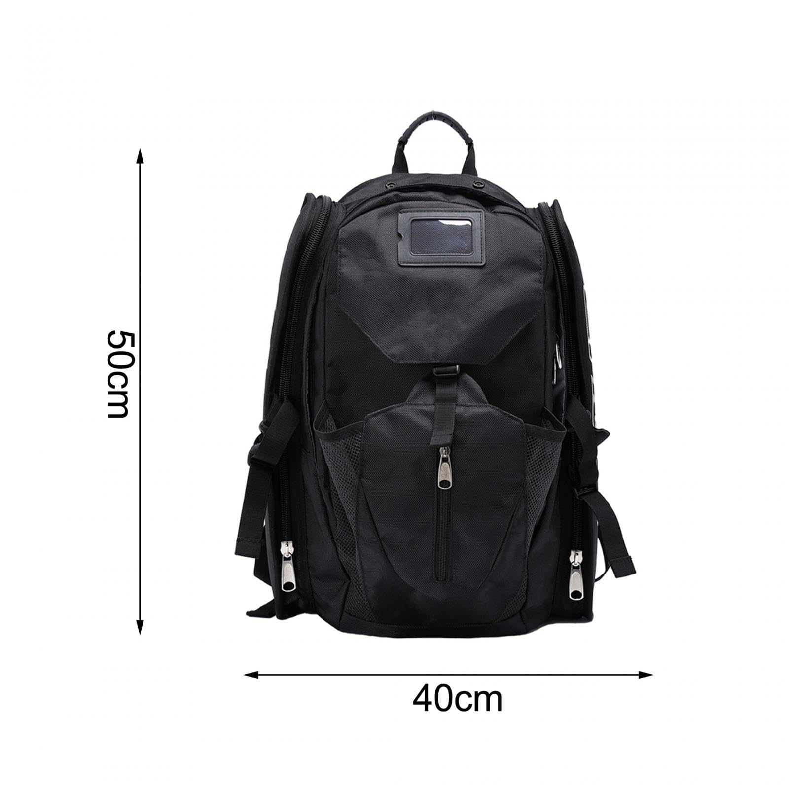 Oshhni Sac à Dos pour Patins à roulettes, Sac de Rangement pour Chaussures Quad, Grande capacité, Porte-Patinage sur Glace, Sac de Patinage de Vitesse pour