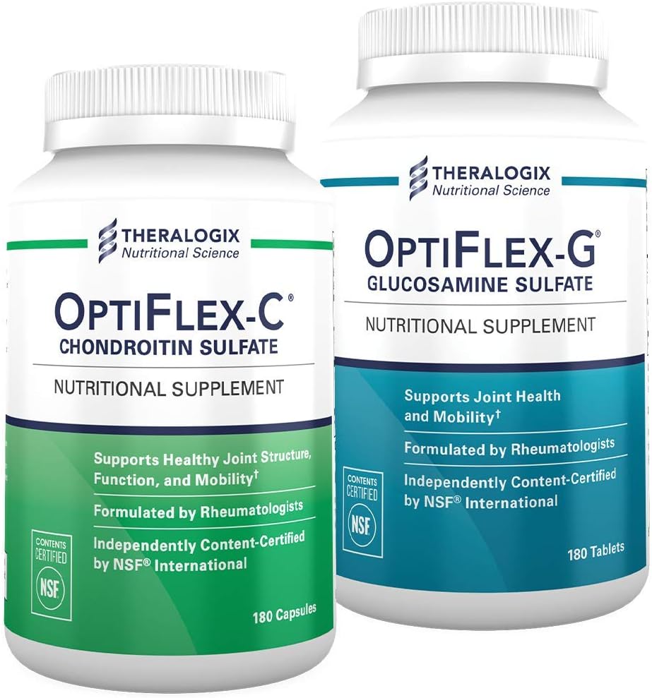 OptiFlex Complete Glucosamine & Chondroitin Joint Health Supplement 90 Day Supply Joint