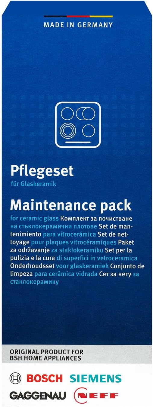 Bosch Siemens Maintainance Pack for Ceramic Hob