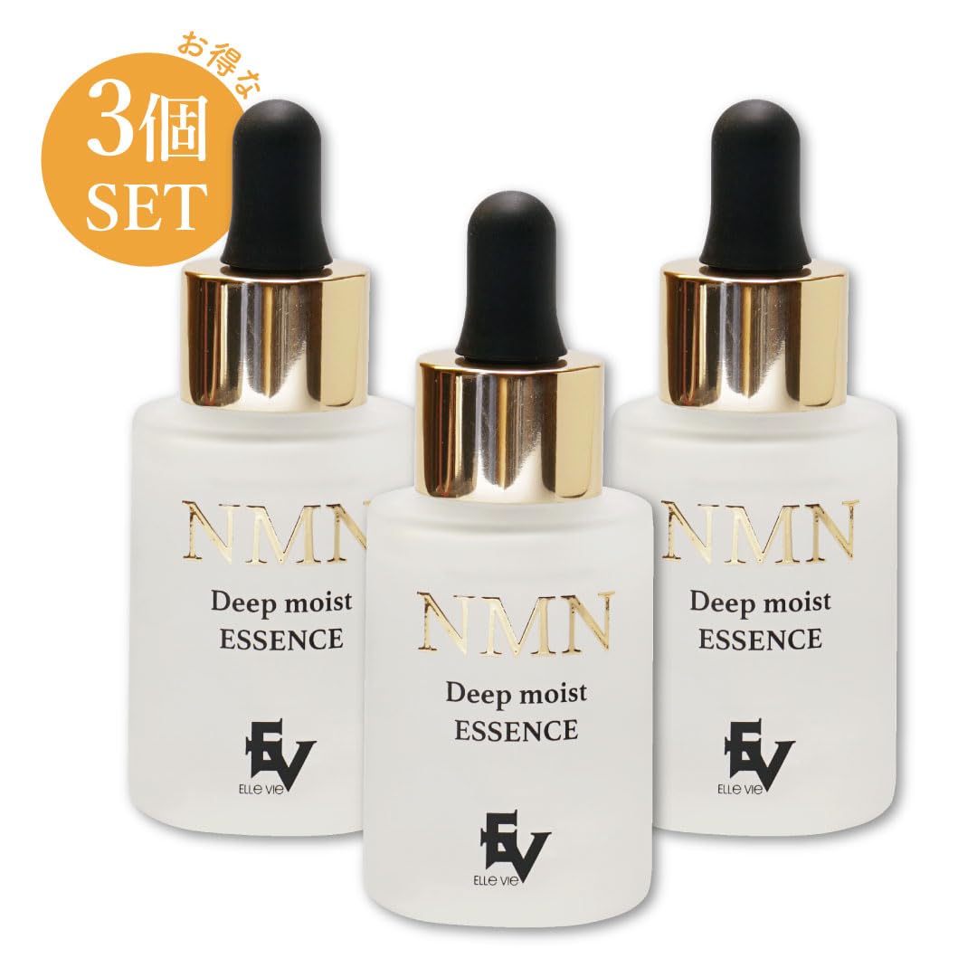 Amazon.co.jp: NMN配合 ディープモイストエッセンス 美容液(30ml × 3本