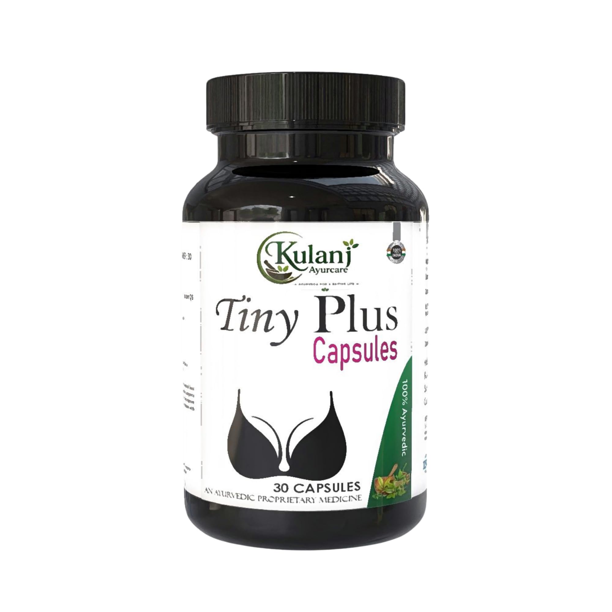 kulanj ayurcare Tiny Plus Capsules for Women | Herbal Nutritional Support for Stamina, Confidence, Feminine Health-image-30