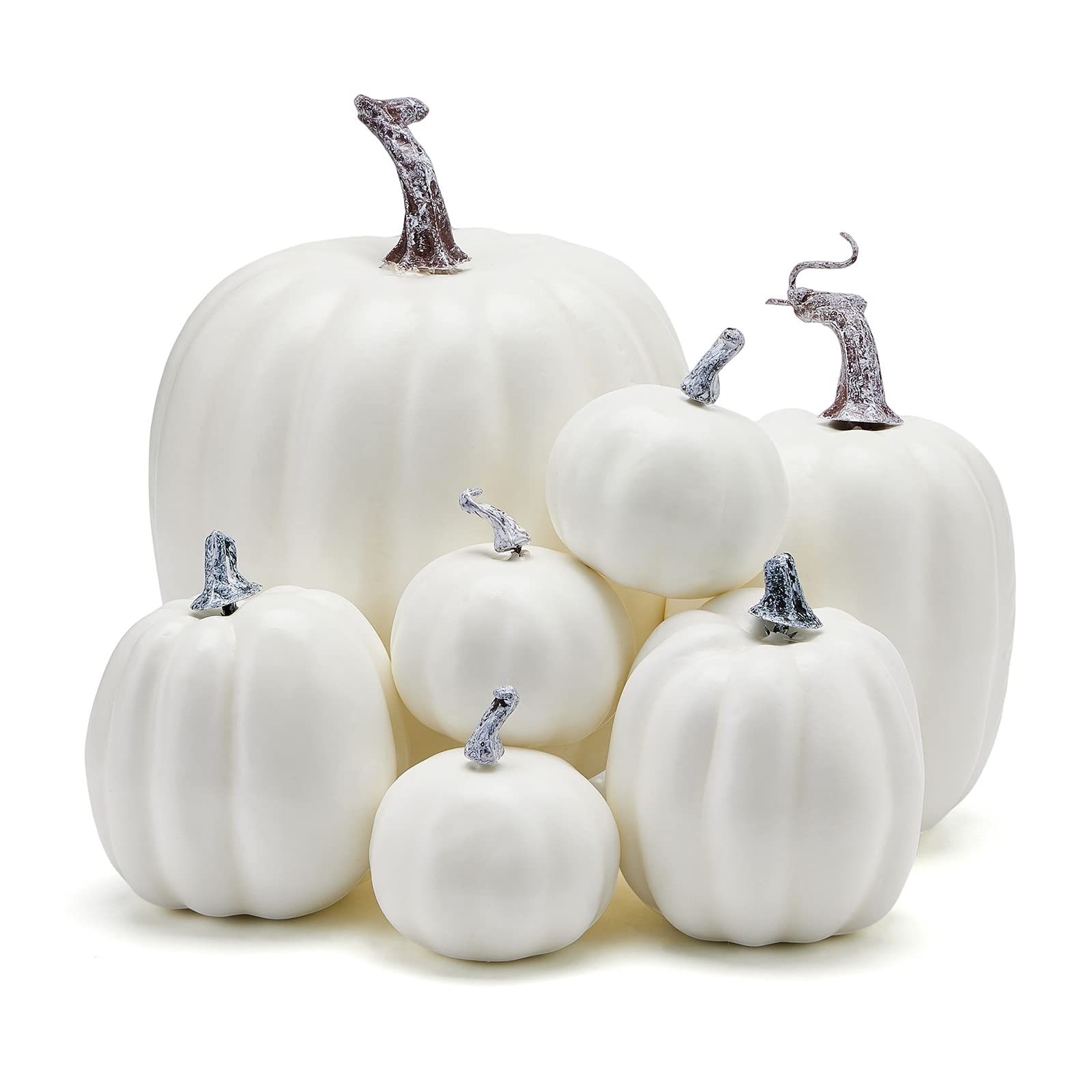Autumn Pumpkin Decoration 7PCS Artificial Pumpkin