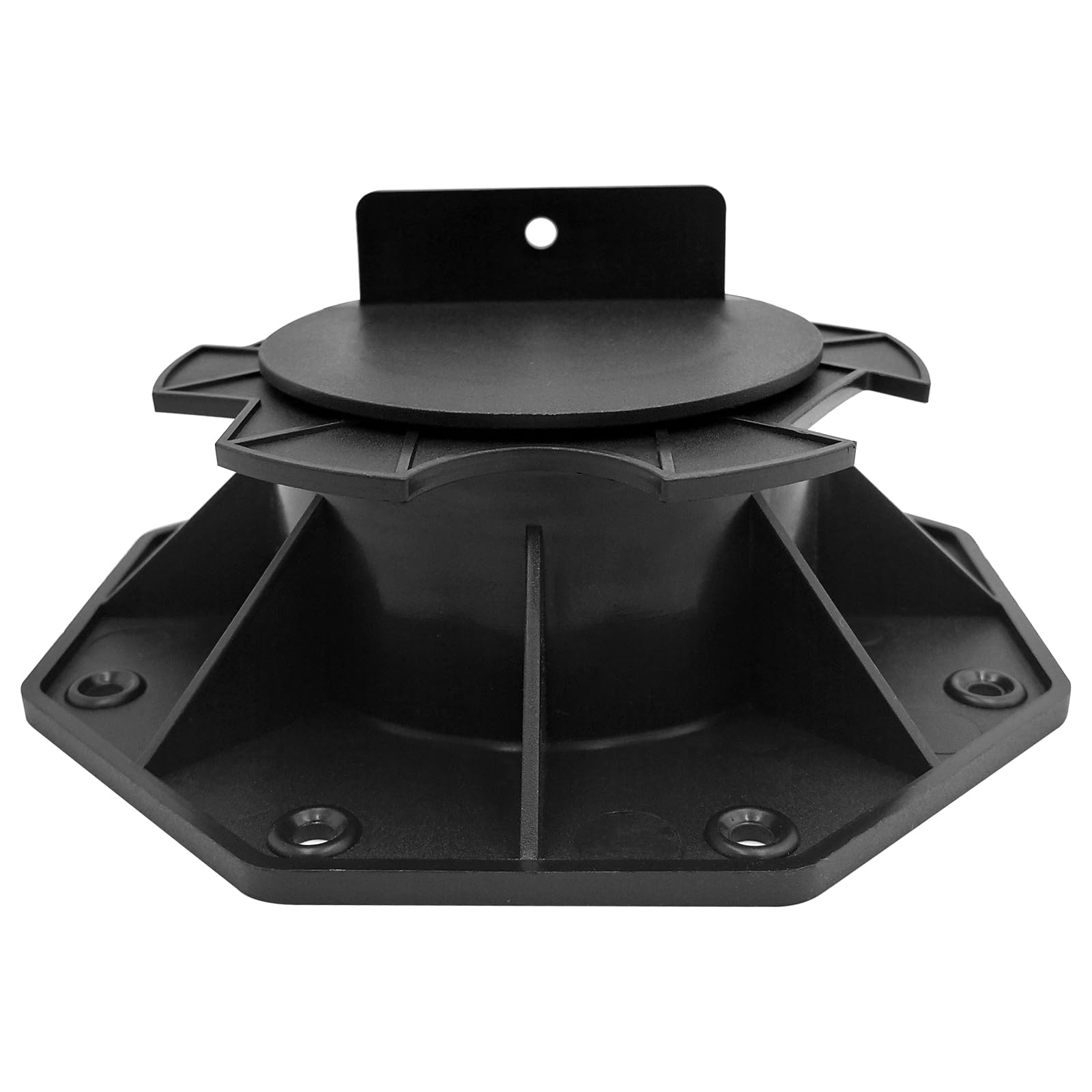 10 Stück Stelzlager Höhenverstellbar 60-140mm, Stelzlager für Terrassendielen, PP-Material, für Wasserspielbrunnen, Terrassengärten, Hofpflasterungen, Gartengestaltung usw