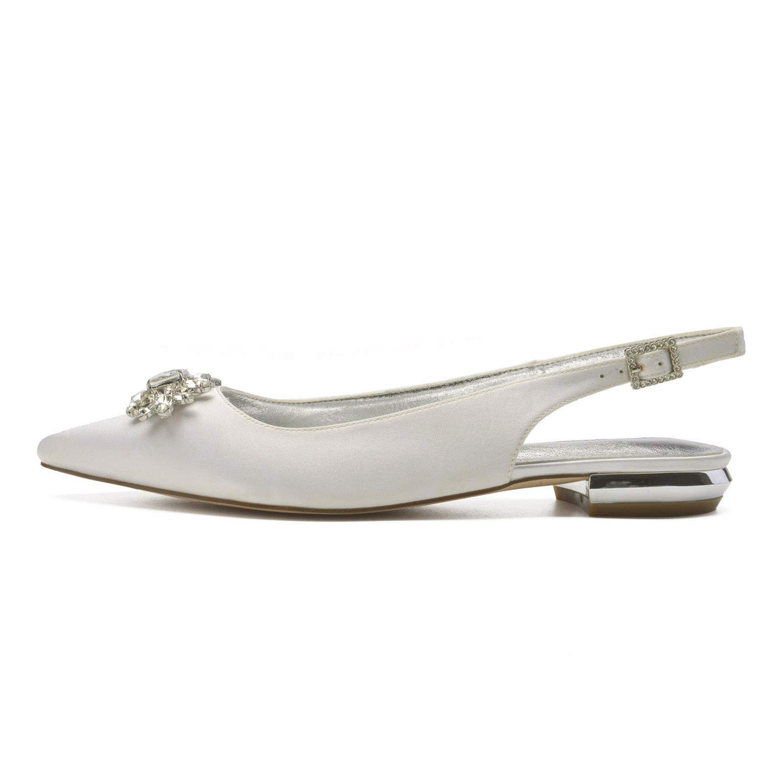 Buty dla druhny Satyna Rhinestone