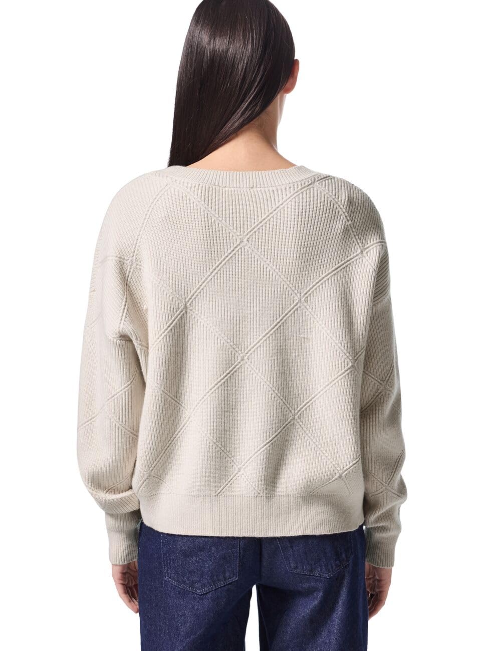 Street One Studio Damen Pullover mit Strukturmuster