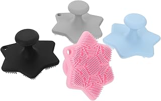 4pcs Silicone Facial Cleansing Brush Set, Sof...