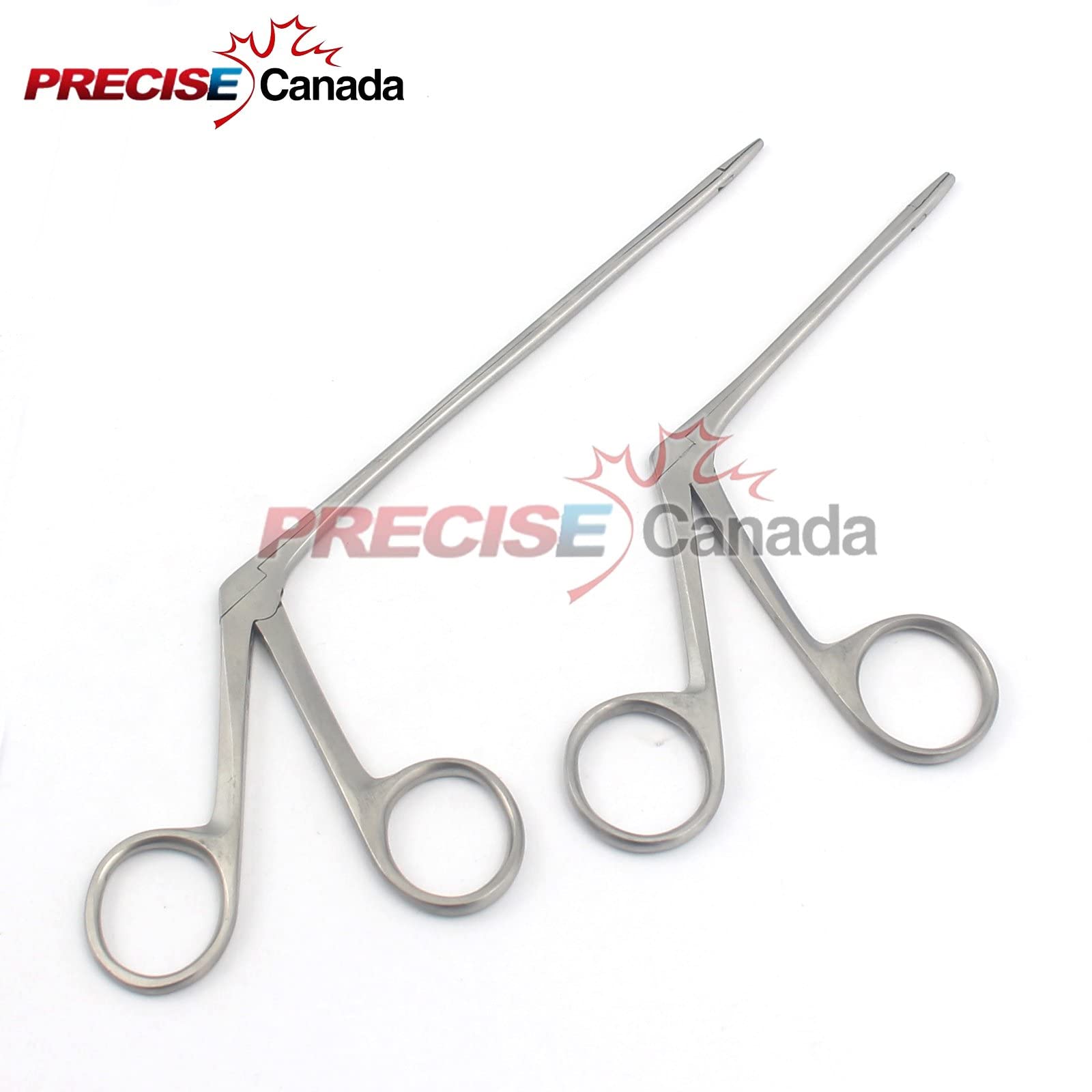 PRECISE CANADA: 2 Hartman Alligator Ear Forceps Serrated 3.5'' 8'' ENT Instruments New