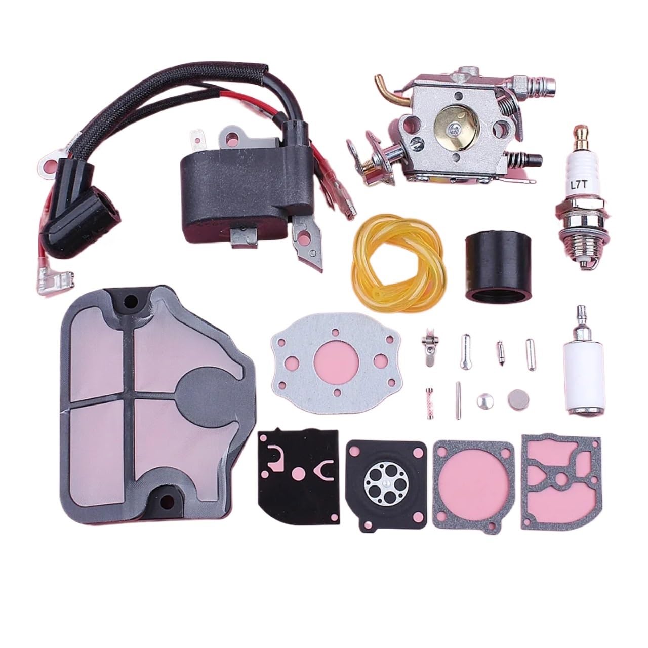 Kit de Bobina de Encendido del carburador for Motosierra 136, 137, 141 y 142, Piezas de Motor de Gasolina, Herramienta eléctrica