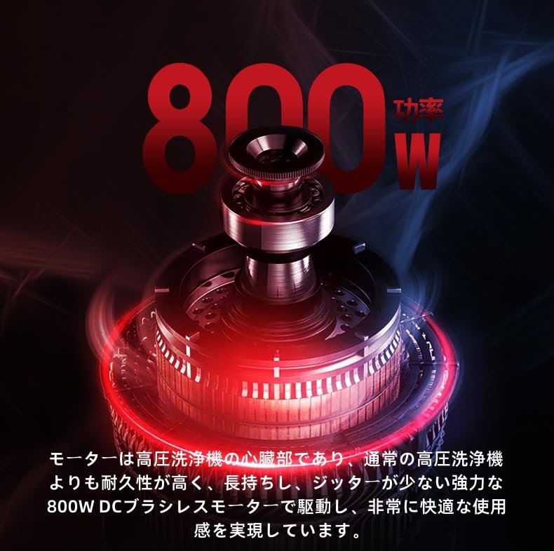 Amazon | 【2024新登場】高圧洗浄機 リチウム電池充電可能 充電式