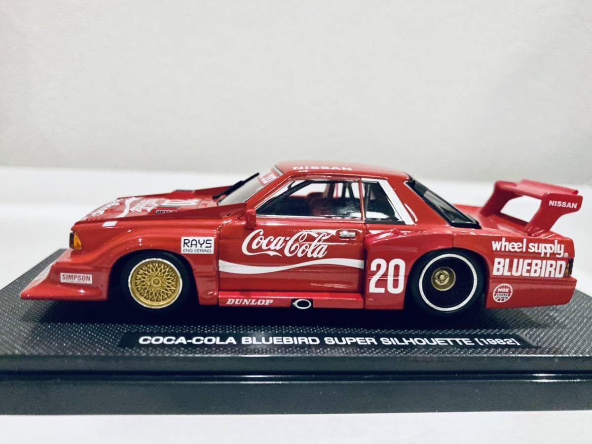 Amazon | 【】1/43 EBBRO コカコーラ ブルーバード シルエット