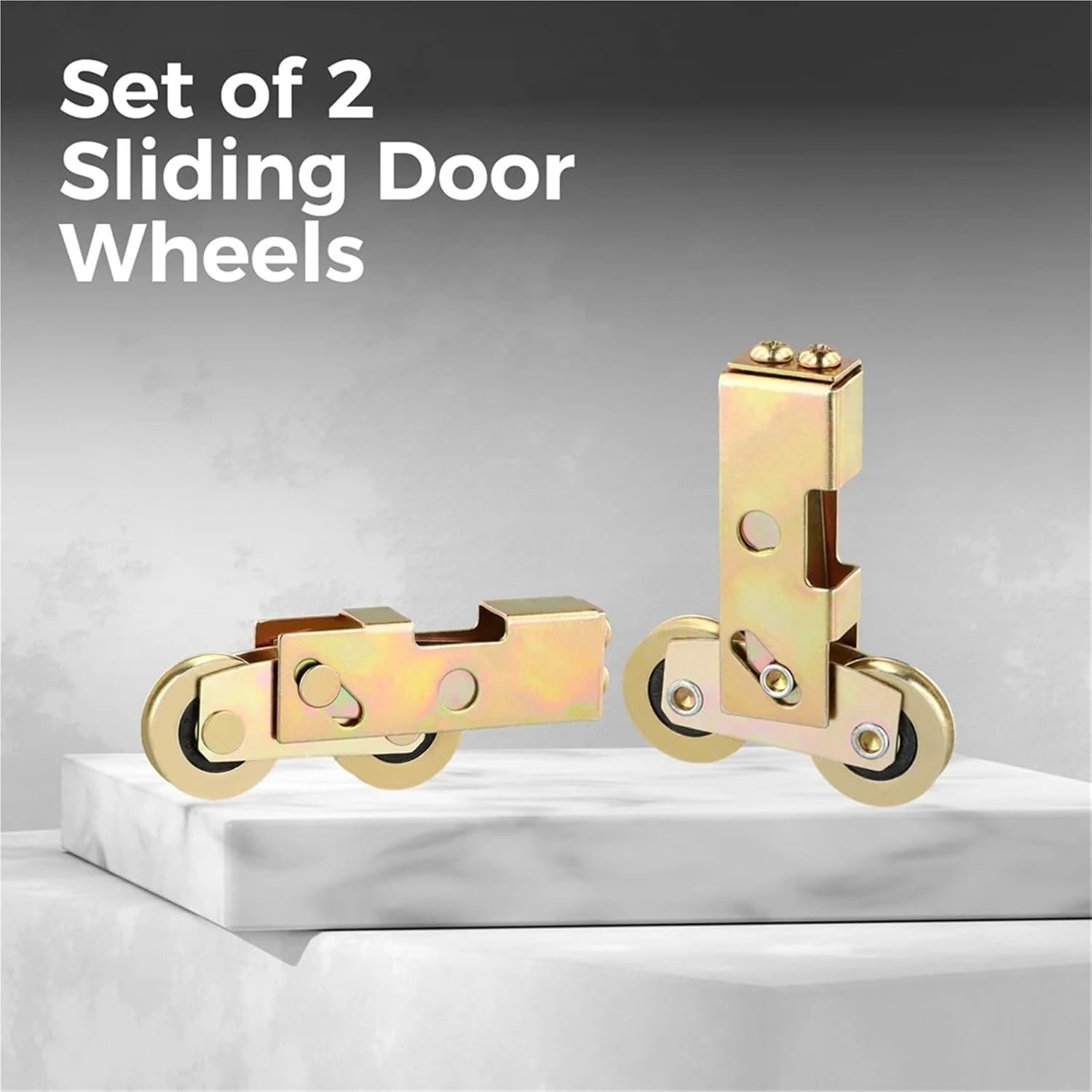 Snowboard Binding Straps 6pcs Sliding Door Tandem Roller Assembly Window Wheels 1-1/4 Inches Steel Ball Wheel Bearing Patio Rollers