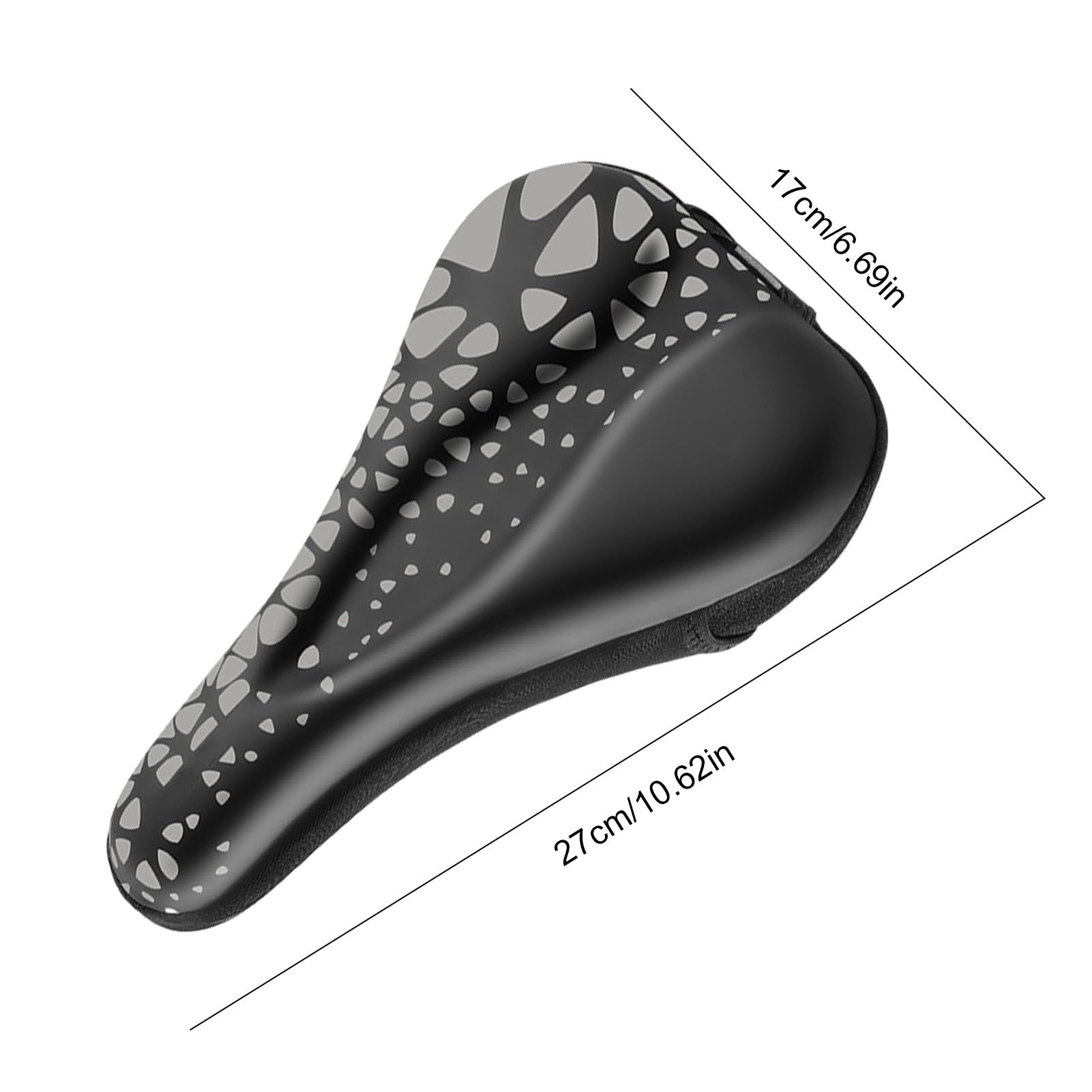 Sellino Per Bici Imbottito In Memory Foam - Con Doppio Ammortizzatore E Riflettore - Universale Per Uomo E Donna - Foto 3