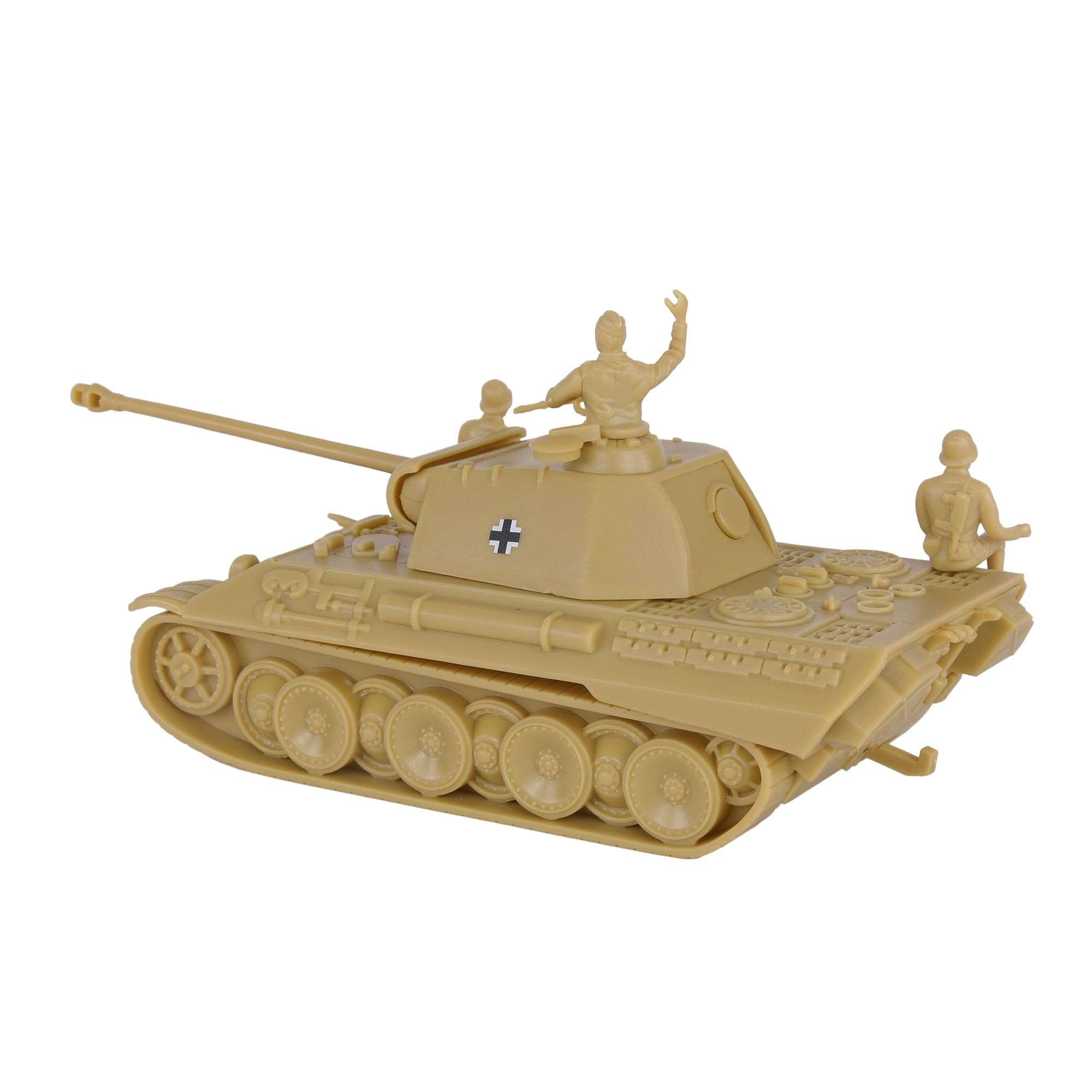 BMC CTS WW2 German Panther V Tanque - Tan 1:38 Ejército Plástico Hombres Vehículo Militar 4