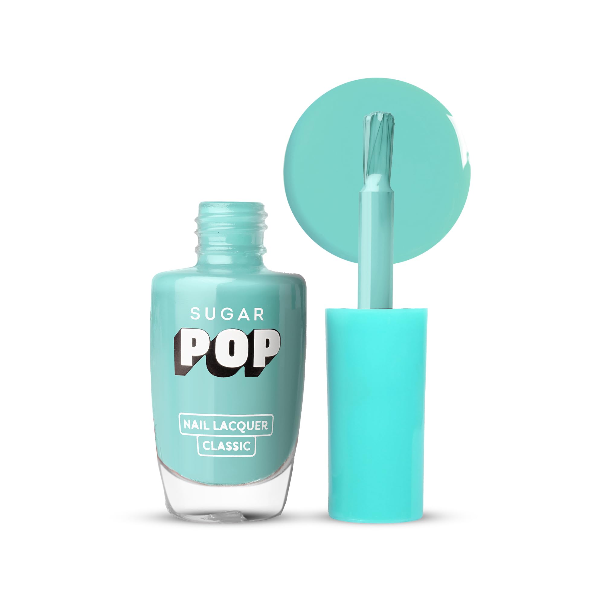 Nail Lacquer 17 Mint Marvel (Mint Blue) | Dries In 45 Seconds | Chip-Resistant | Glossy Finish | High Shine | Nail Polish For Women, 10 Milliliters
