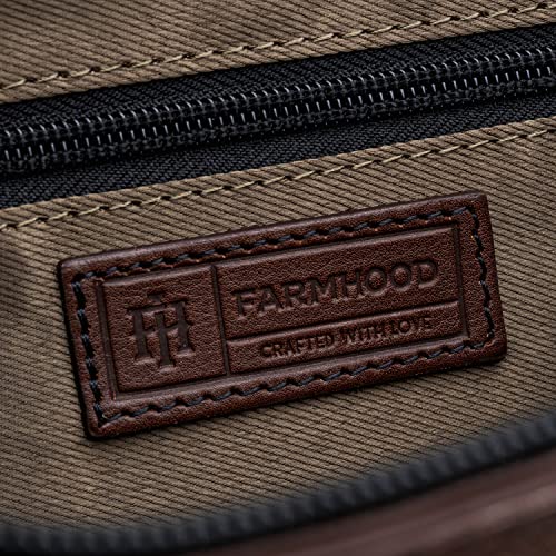 Porte-documents Memphis en cuir de 32 cm sacoche messenger - 7