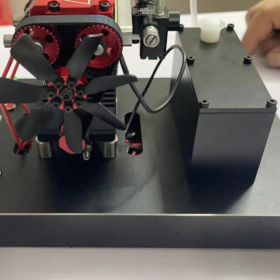 Engine ST-NF2 Base, Fuel Tank + Fuel Pipe + Mounting Base Set for SEMTO ST-NF2 L2 Engine Model
